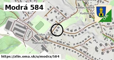 Modrá 584, Zlín