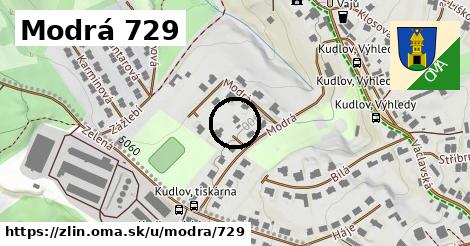 Modrá 729, Zlín