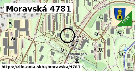 Moravská 4781, Zlín