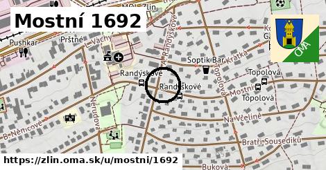 Mostní 1692, Zlín