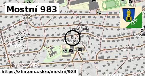 Mostní 983, Zlín