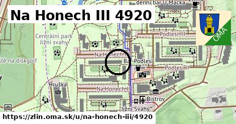 Na Honech III 4920, Zlín