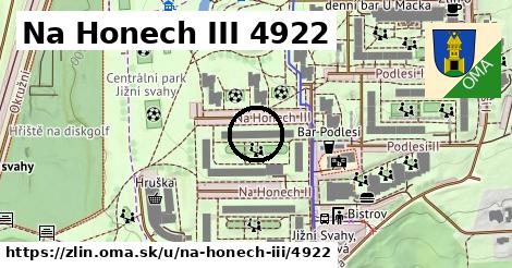 Na Honech III 4922, Zlín