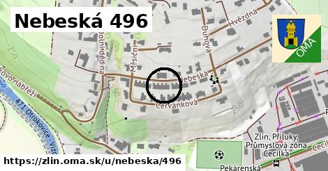 Nebeská 496, Zlín
