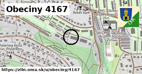 Obeciny 4167, Zlín