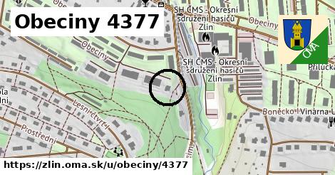 Obeciny 4377, Zlín