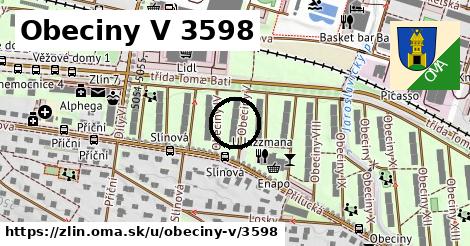 Obeciny V 3598, Zlín