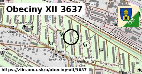 Obeciny XII 3637, Zlín