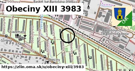 Obeciny XIII 3983, Zlín