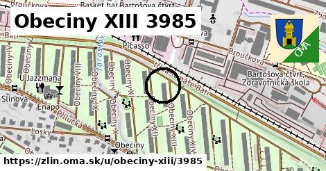 Obeciny XIII 3985, Zlín