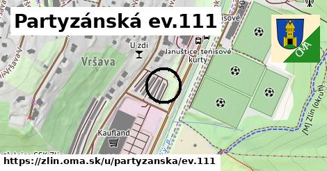 Partyzánská ev.111, Zlín