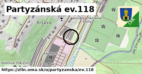 Partyzánská ev.118, Zlín