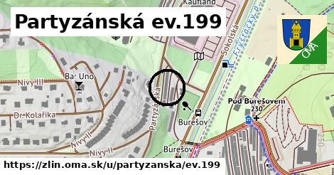 Partyzánská ev.199, Zlín