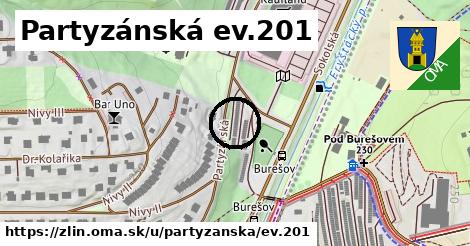 Partyzánská ev.201, Zlín