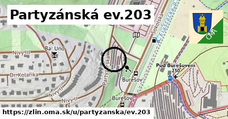 Partyzánská ev.203, Zlín