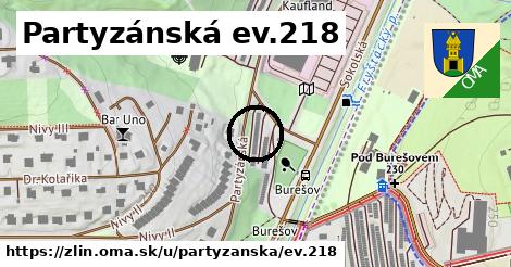 Partyzánská ev.218, Zlín