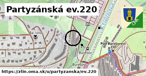 Partyzánská ev.220, Zlín