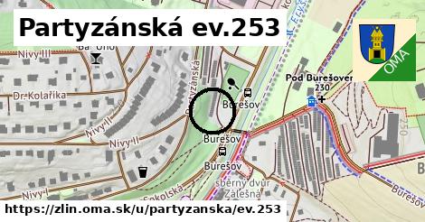 Partyzánská ev.253, Zlín