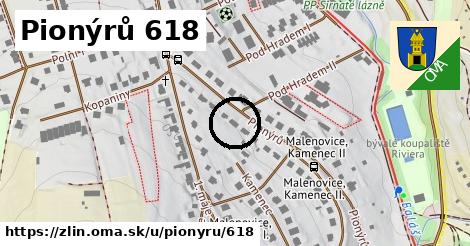 Pionýrů 618, Zlín