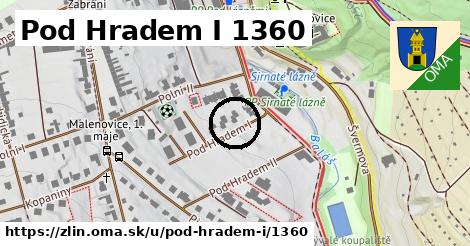 Pod Hradem I 1360, Zlín