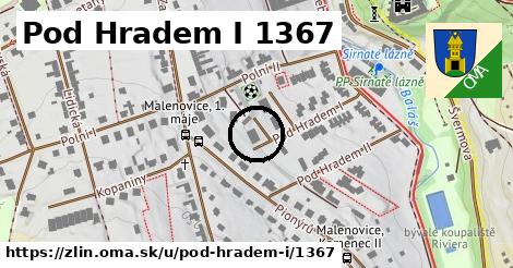Pod Hradem I 1367, Zlín