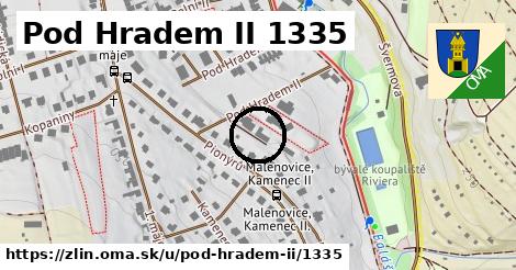 Pod Hradem II 1335, Zlín