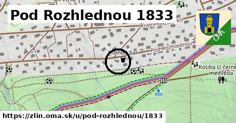 Pod Rozhlednou 1833, Zlín