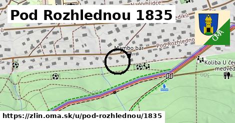 Pod Rozhlednou 1835, Zlín