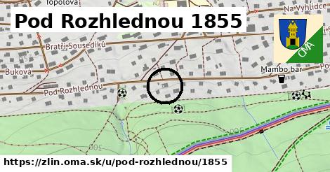 Pod Rozhlednou 1855, Zlín