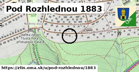 Pod Rozhlednou 1883, Zlín