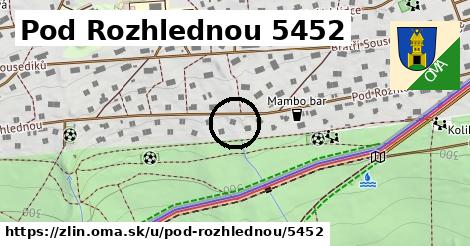 Pod Rozhlednou 5452, Zlín