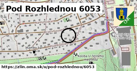 Pod Rozhlednou 6053, Zlín