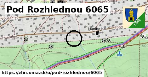 Pod Rozhlednou 6065, Zlín