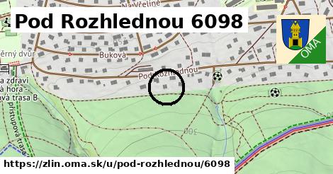 Pod Rozhlednou 6098, Zlín