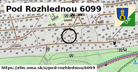 Pod Rozhlednou 6099, Zlín