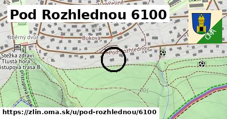 Pod Rozhlednou 6100, Zlín