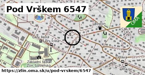 Pod Vrškem 6547, Zlín