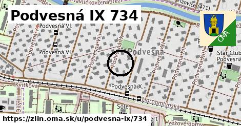 Podvesná IX 734, Zlín