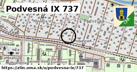 Podvesná IX 737, Zlín