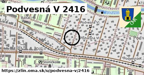 Podvesná V 2416, Zlín