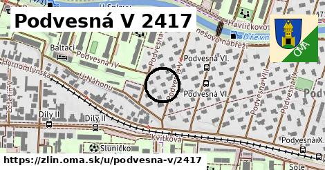 Podvesná V 2417, Zlín