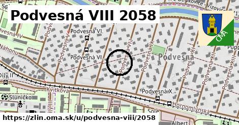 Podvesná VIII 2058, Zlín