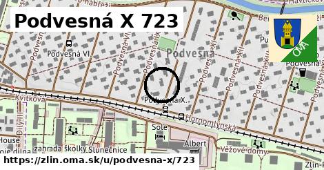 Podvesná X 723, Zlín