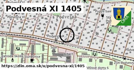 Podvesná XI 1405, Zlín