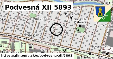 Podvesná XII 5893, Zlín