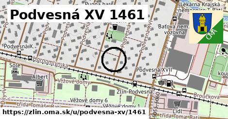 Podvesná XV 1461, Zlín