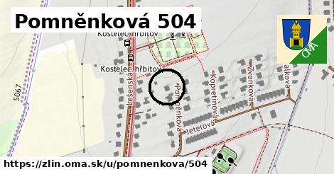 Pomněnková 504, Zlín