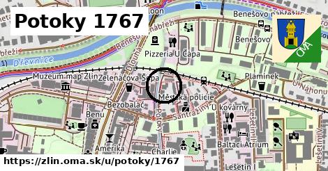 Potoky 1767, Zlín