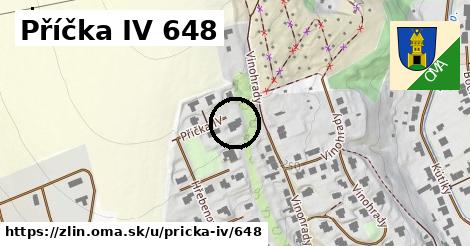 Příčka IV 648, Zlín