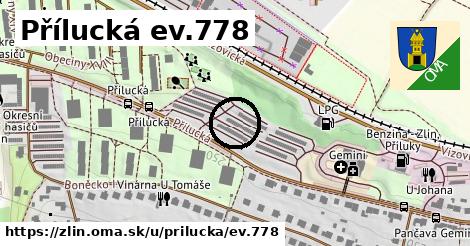 Přílucká ev.778, Zlín